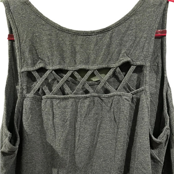 Gray Kismet tip with open design back, size XL - Picture 2 of 4